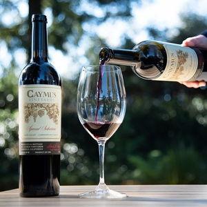 Tasting at Caymus Vineyard
