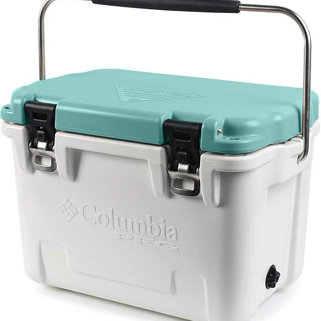 Columbia PFG High Performance Roto Cooler with Microban Protection - Sizes: 50Q and 25Q, Colors: Gulfstream Blue and Fossil