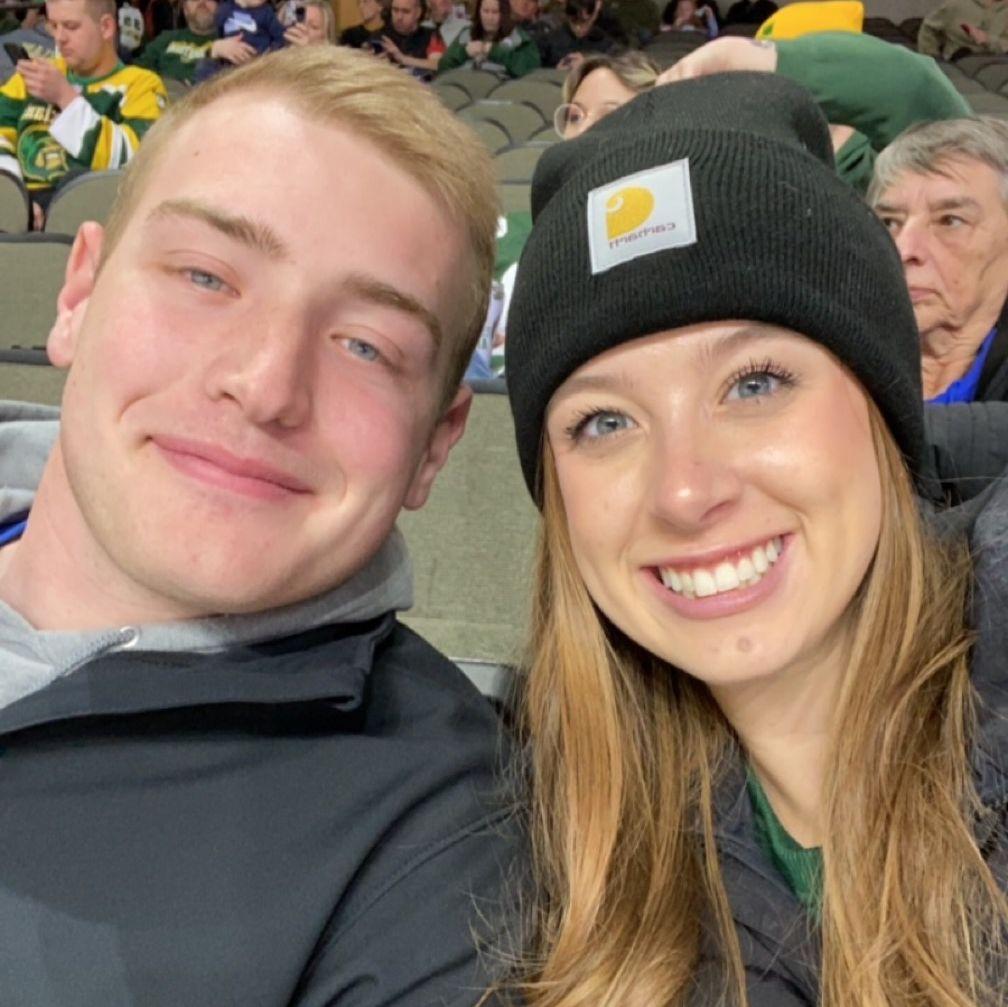 Our First Hockey Game Together - Jan '24
