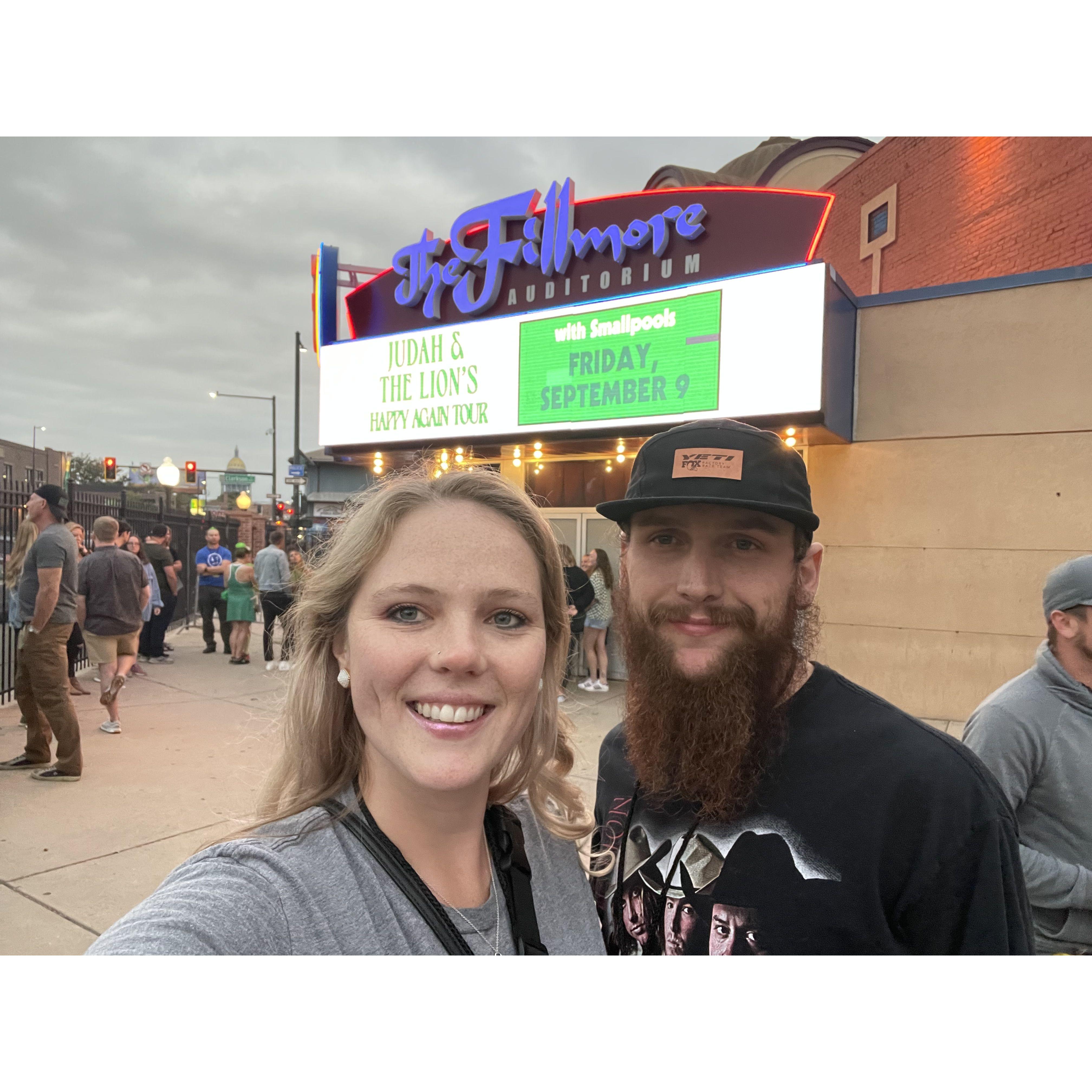 VIP experience at Judah and the Lion