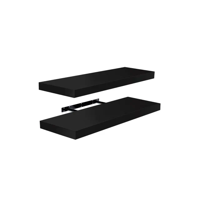 2 Pack Sorbus Floating Wall Shelves for Bedroom, Decor, Kitchen, Living Room - for Trophies, Frames, Bookshelf