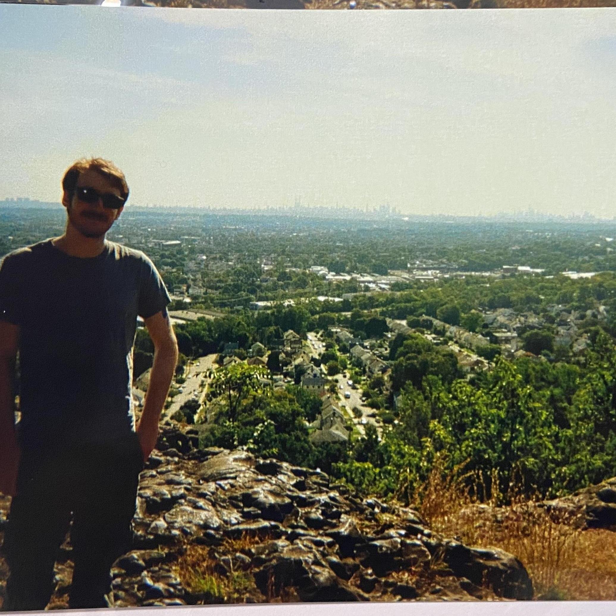 I had planned a picnic and he chose the location. Before our picnic he took me to this lookout and said we should take some photos on our disposable camera.