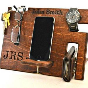 Docking Station, Dark Walnut