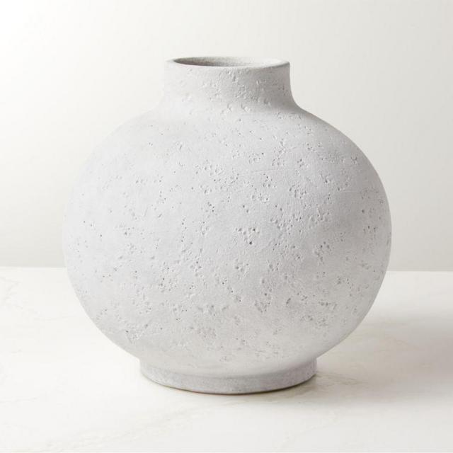 Coralie Bright White Vase