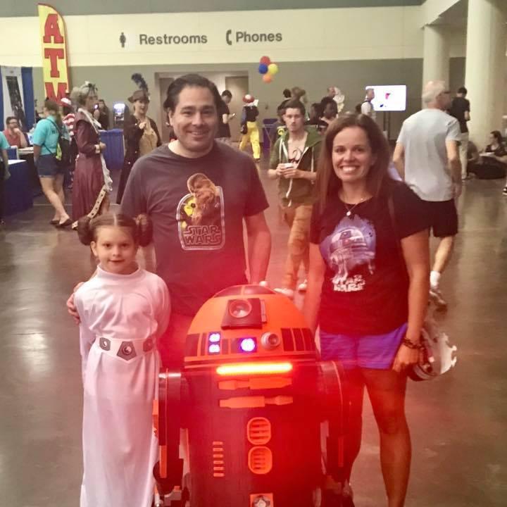 Some nerds hitting comicon.