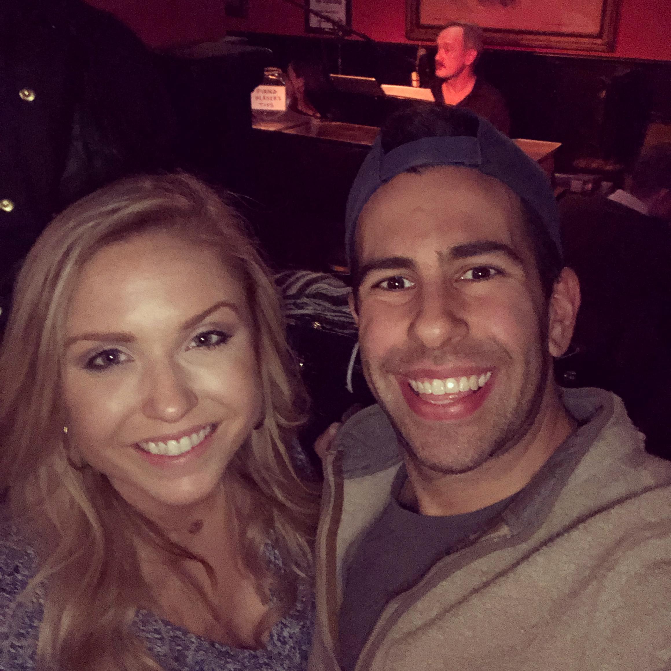 Date night at our favorite piano bar, Brandy's!