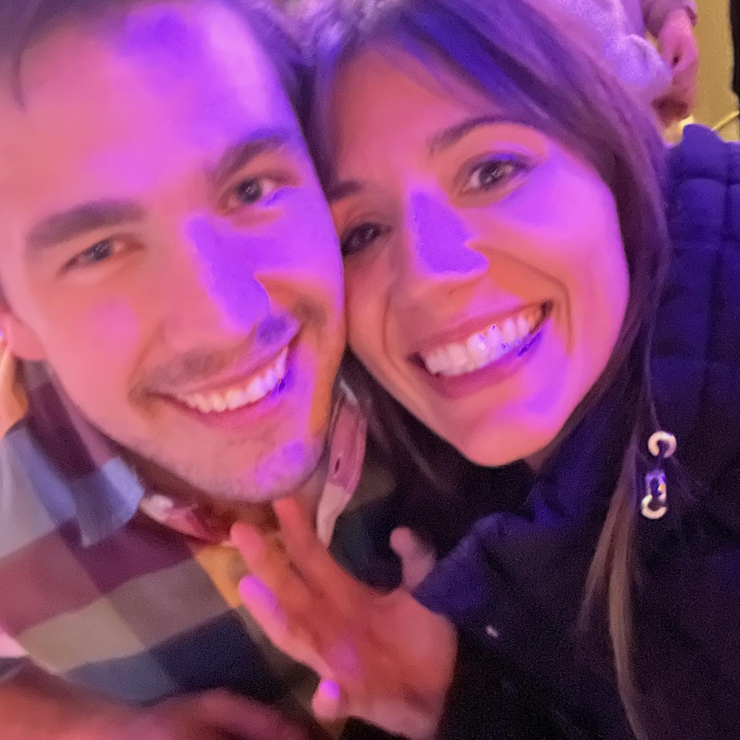 Right after we said "I love you" for the first time in January 2024.