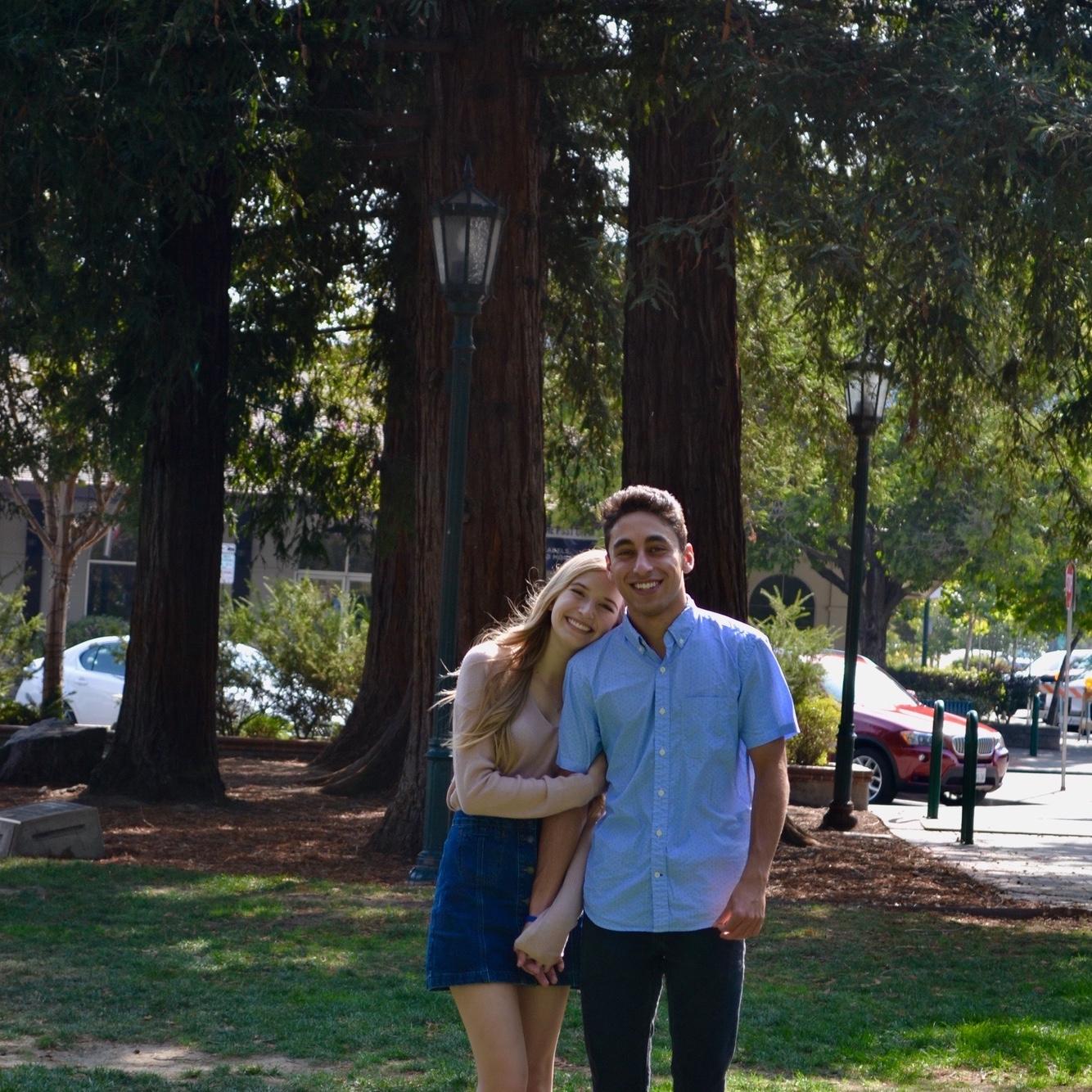 Took these photos right before Aria left for college