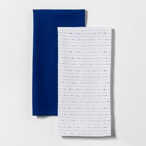 Phantom Blue Opaque Shapes Kitchen Towel - Project 62™