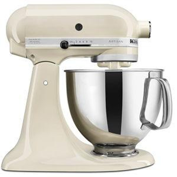 Almond Cream Color: KitchenAid Artisan Series 5 Quart Tilt-Head Stand Mixer, KSM150PSDC