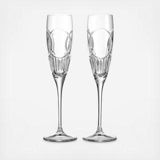 Wedding Vows Champagne Flute, Set of 2
