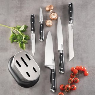 Artisan Stahl 6-Piece Knife Block Set