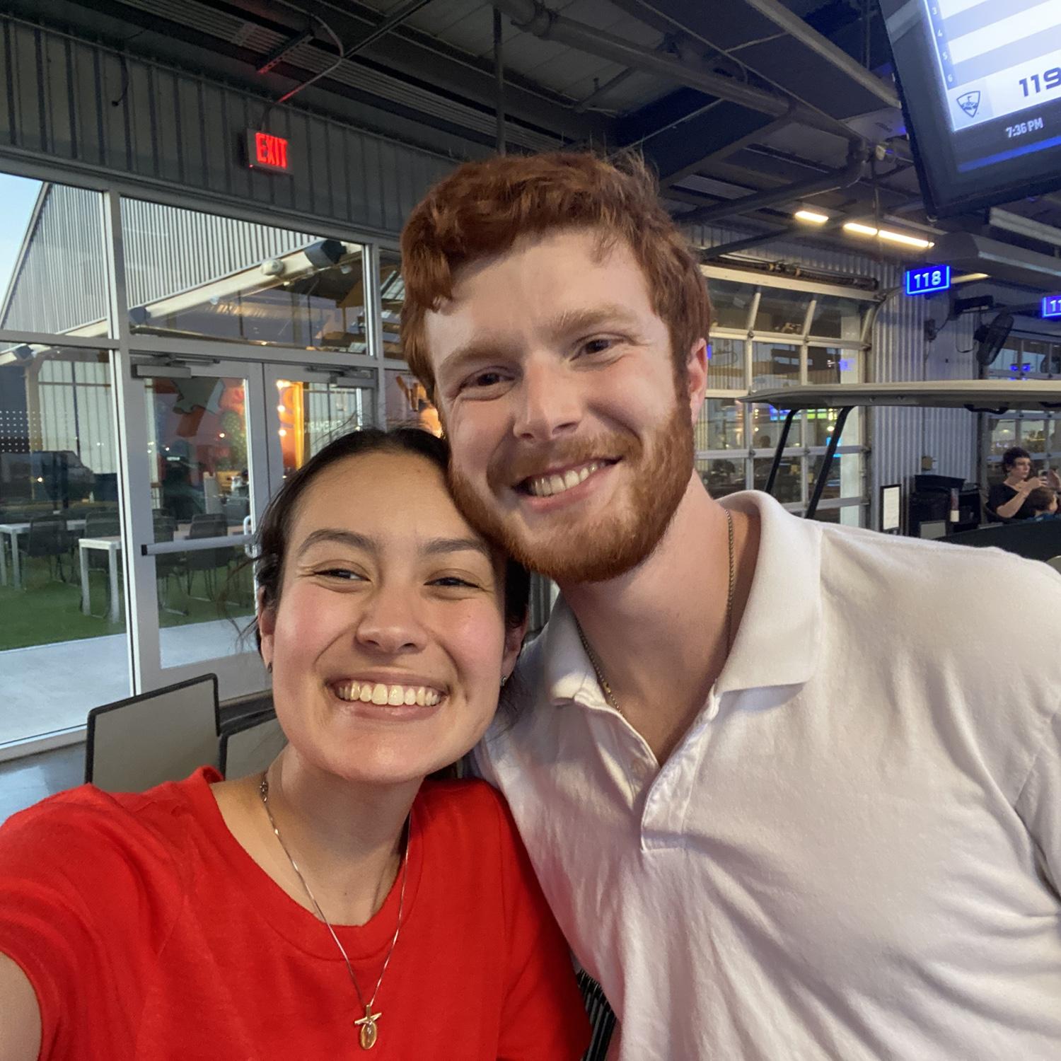Top Golf has quickly become one of our favorite things to do together.