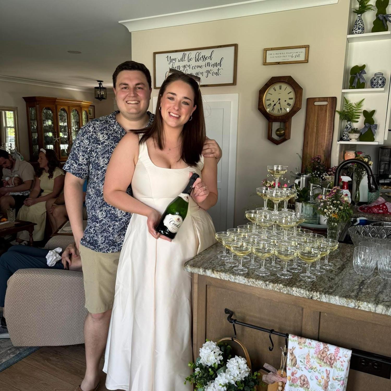 04.26.2025 - Our engagement party!