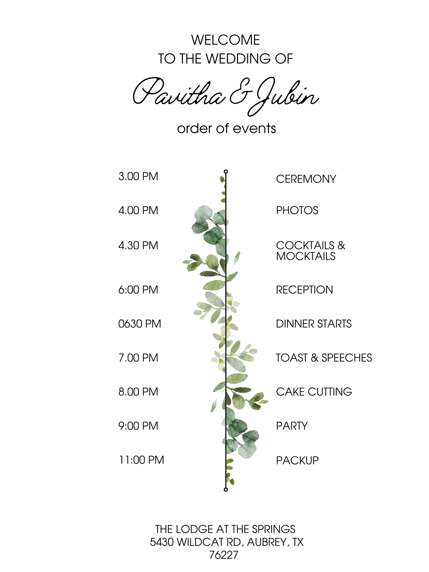 The Wedding Website of Pavitha Paul and Jubin Jacob