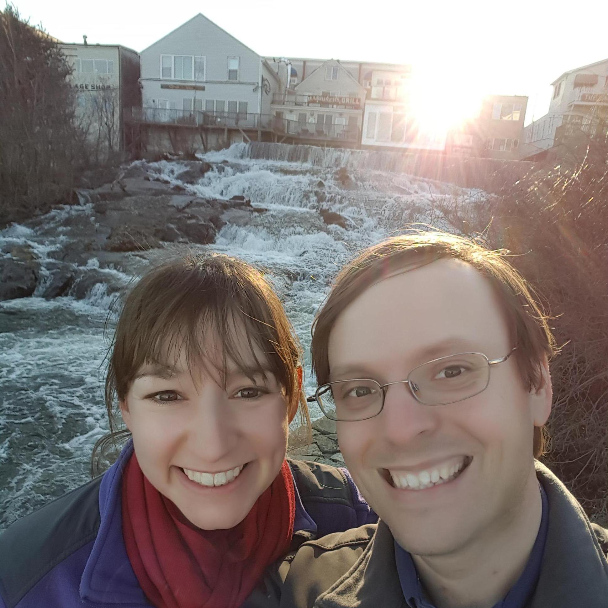 Sunset in Maine.