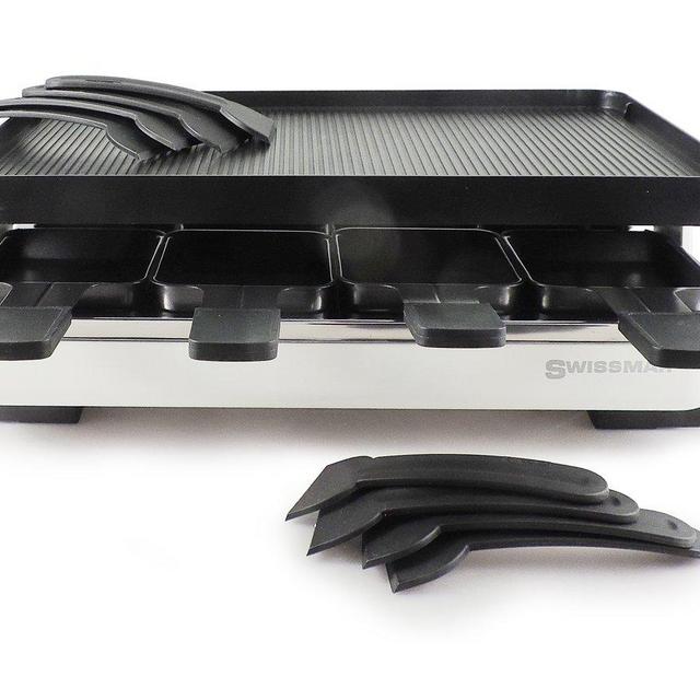 Raclette Grill | Aluminum Non-Stick Top | Classic White | Swissmar
