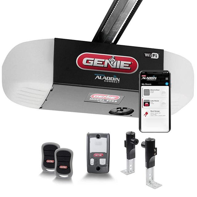 Genie 1/2 HPC 3053-TV QuietLift Connect smart garage door opener, Wi-Fi, Works with Alexa