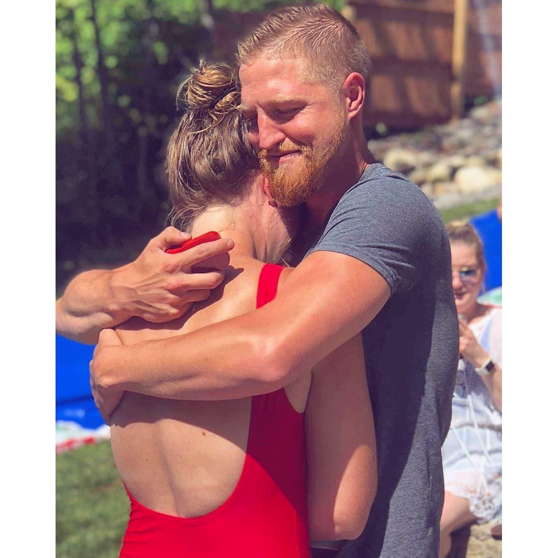 Our engagement, the  most amazing day of our lives!