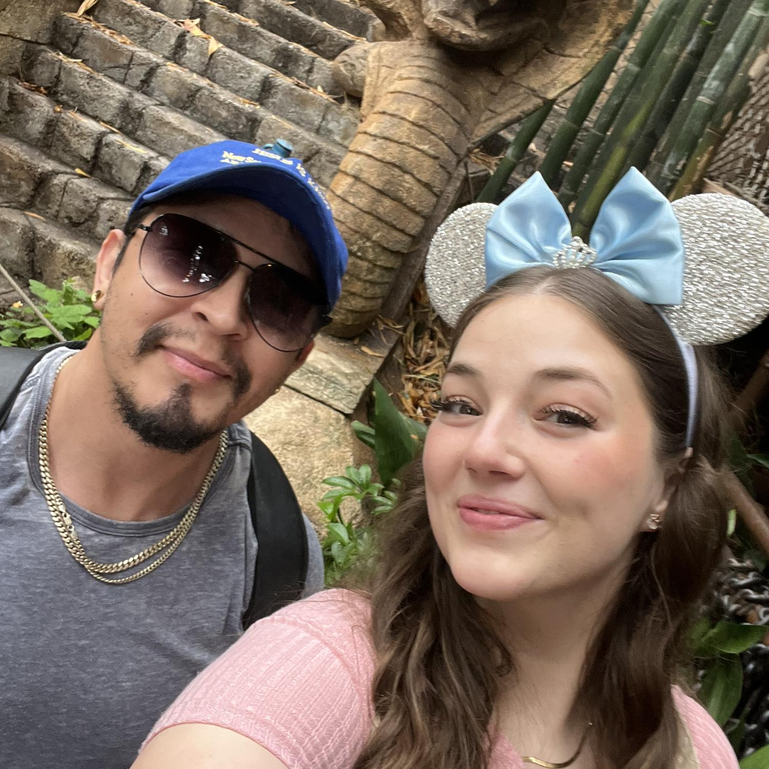First time at Disneyland together!