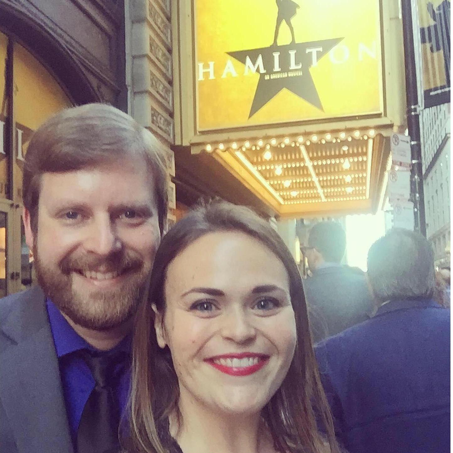 We saw Hamilton in Chicago!!
