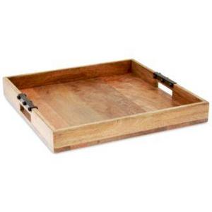 Thirstystone - Wood & Iron Serving Tray