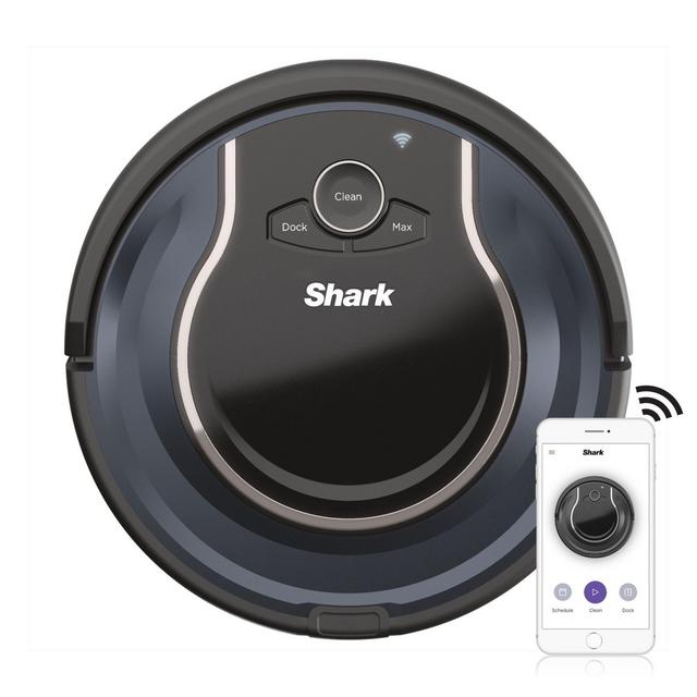 Shark ION R76 Wi-Fi-Connected Robot® Vacuum in Navy/Black