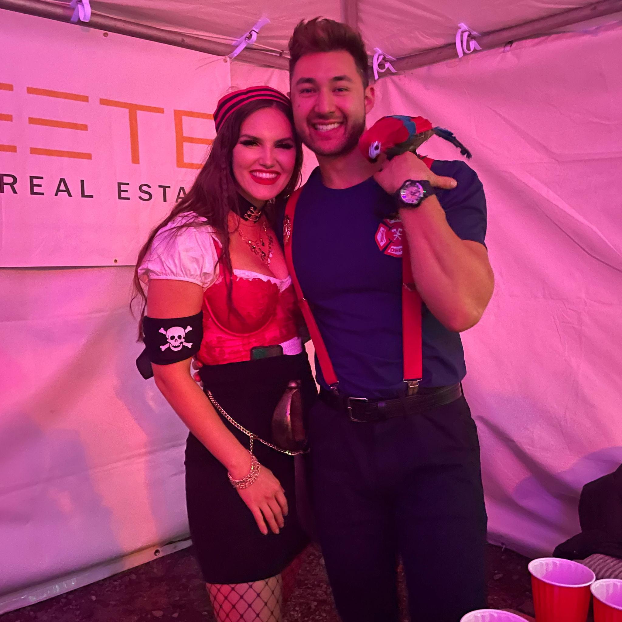 The very first night, and the first photo we have together