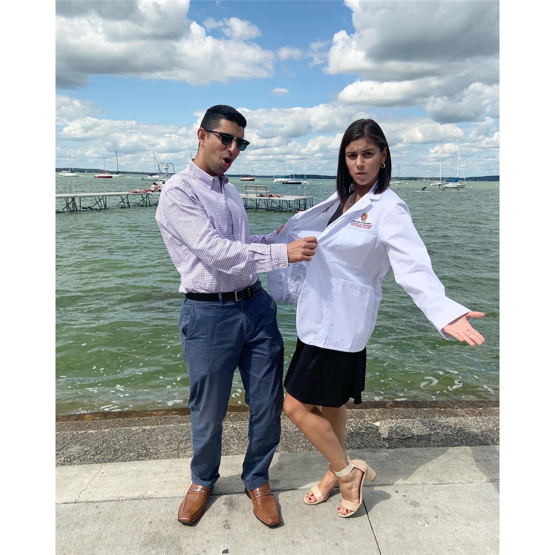 Lulu's White Coat Ceremony