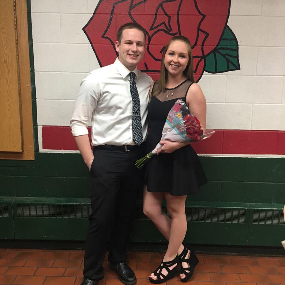 When Anna became a Sweetheart in Mike's fraternity Phi Kappa Psi