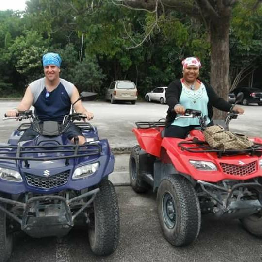 ATVs in Freeport, Bahamas