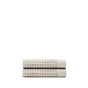 Supima® Waffle Hand Towels | Onsen® | Oatmeal