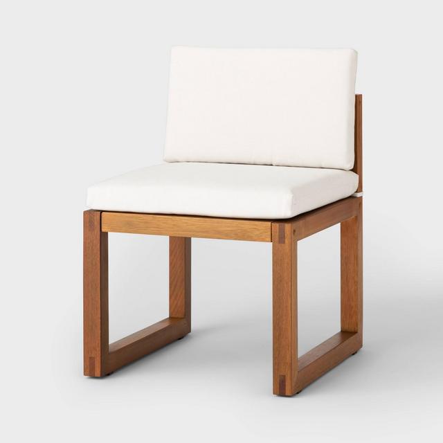 Kaufmann 2pk Wood Patio Dining Chair - Natural - Project 62™