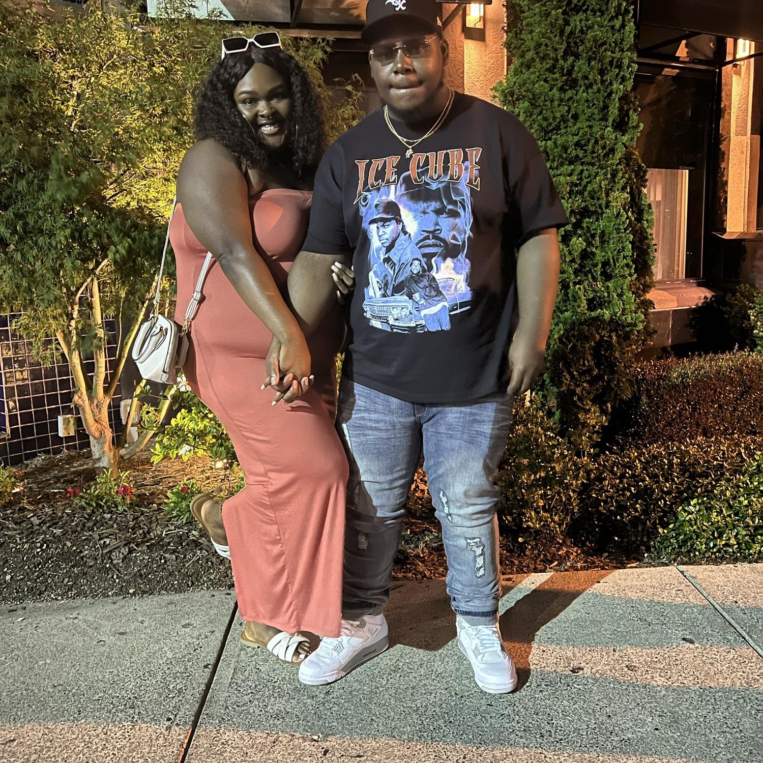 The first picture of us to hit social medias (the hard launch)