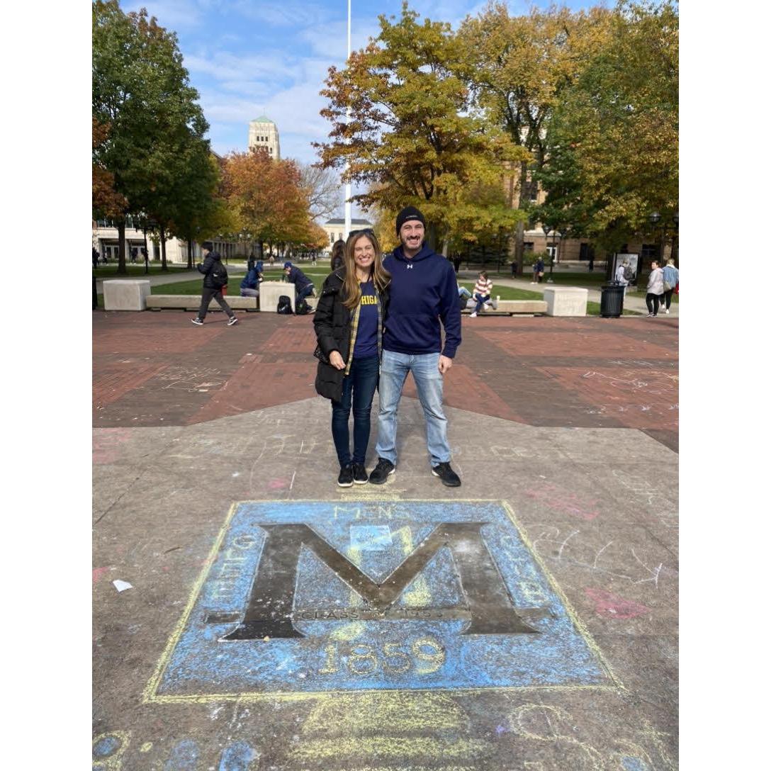 Introducing you to my second home in Ann Arbor, Michigan. Hail to the Victors!