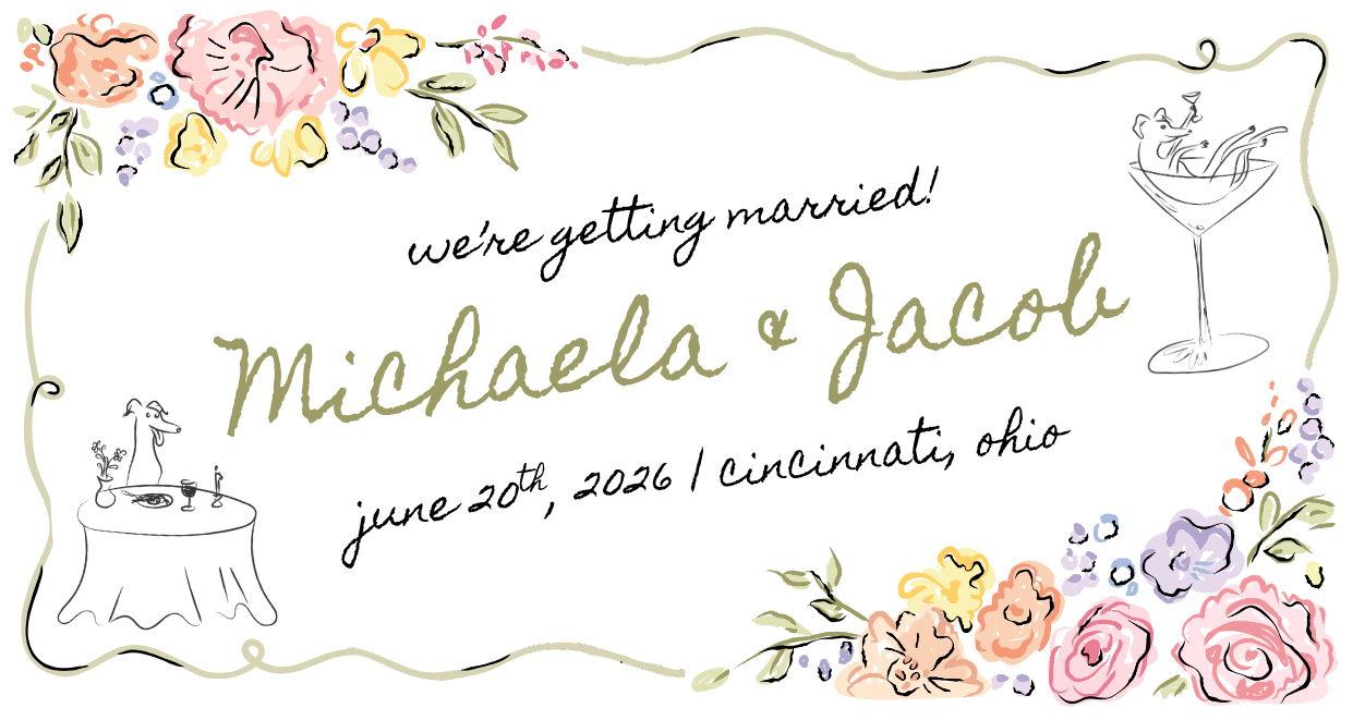The Wedding Website of Michaela Smith and Jacob Bailey