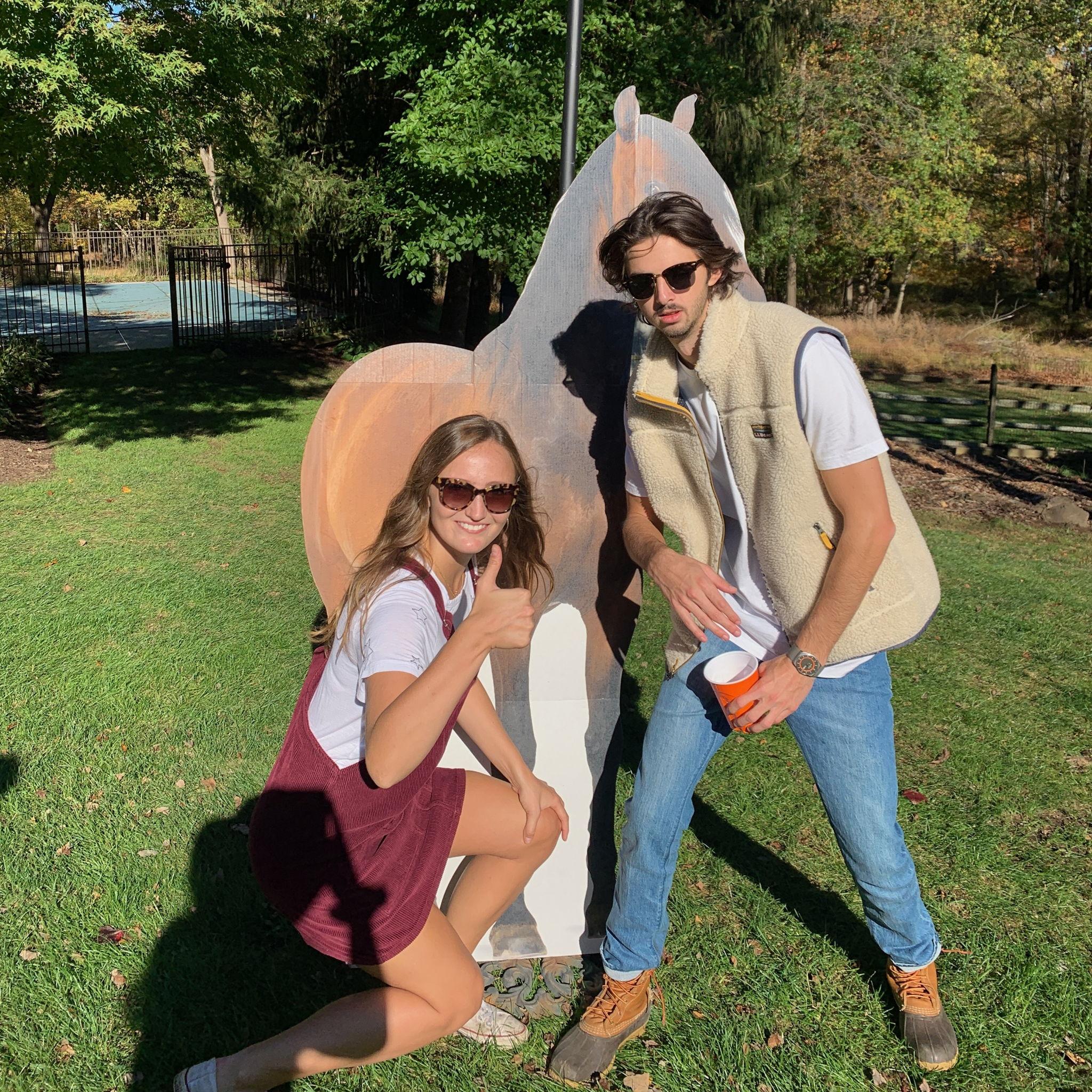 "The Hunt" horse race, 2020.