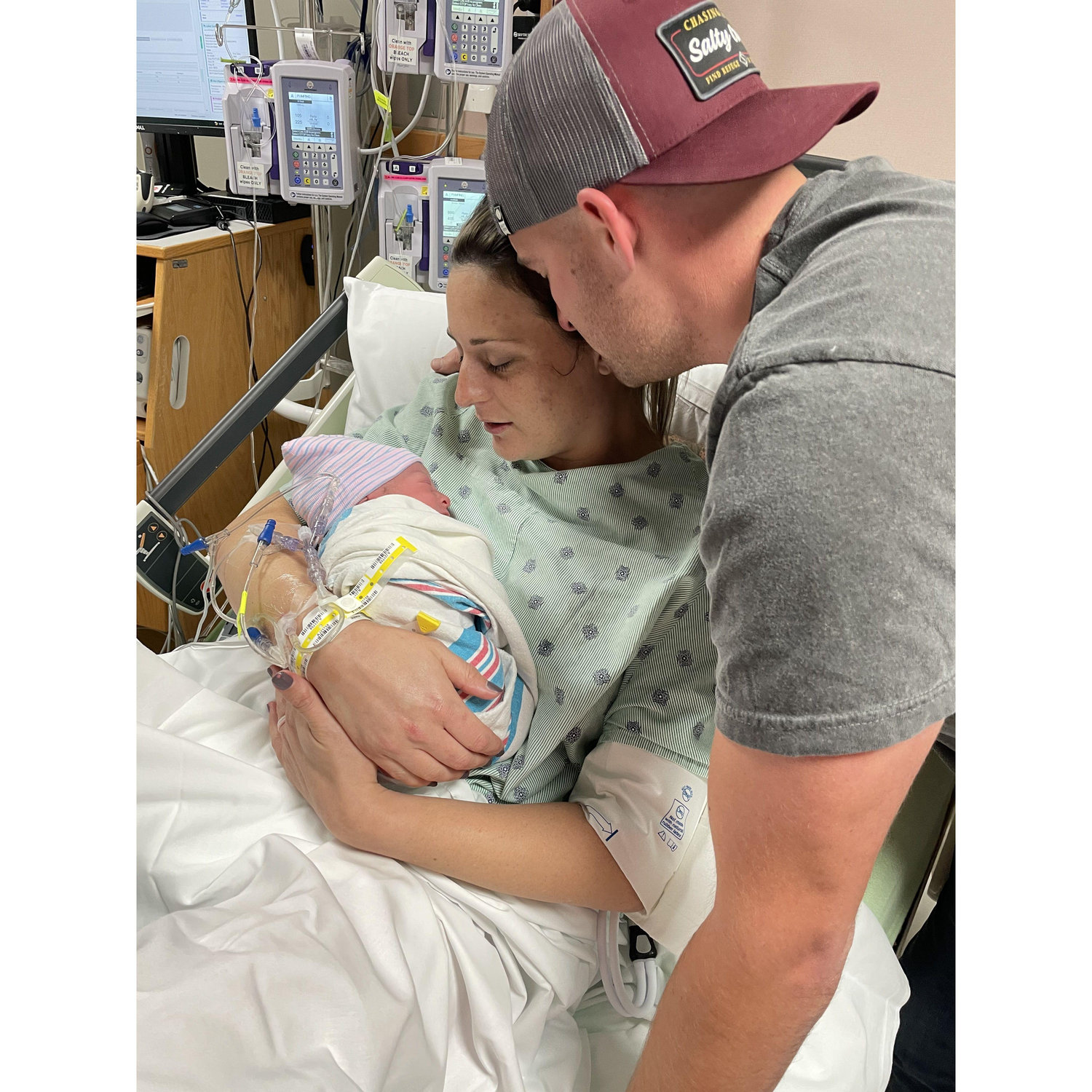 The day we welcomed our beautiful little girl into this world