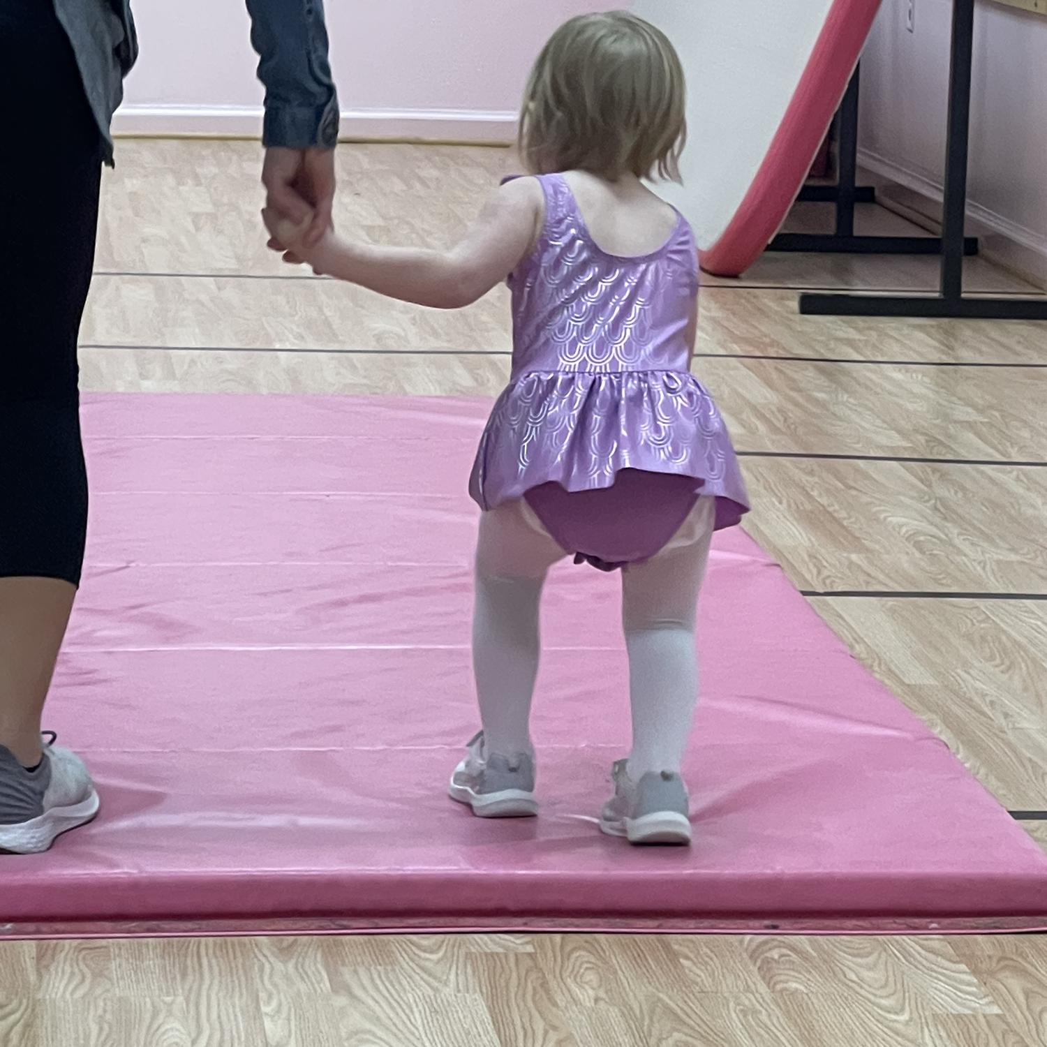 Evelyn’s 1st dance class.