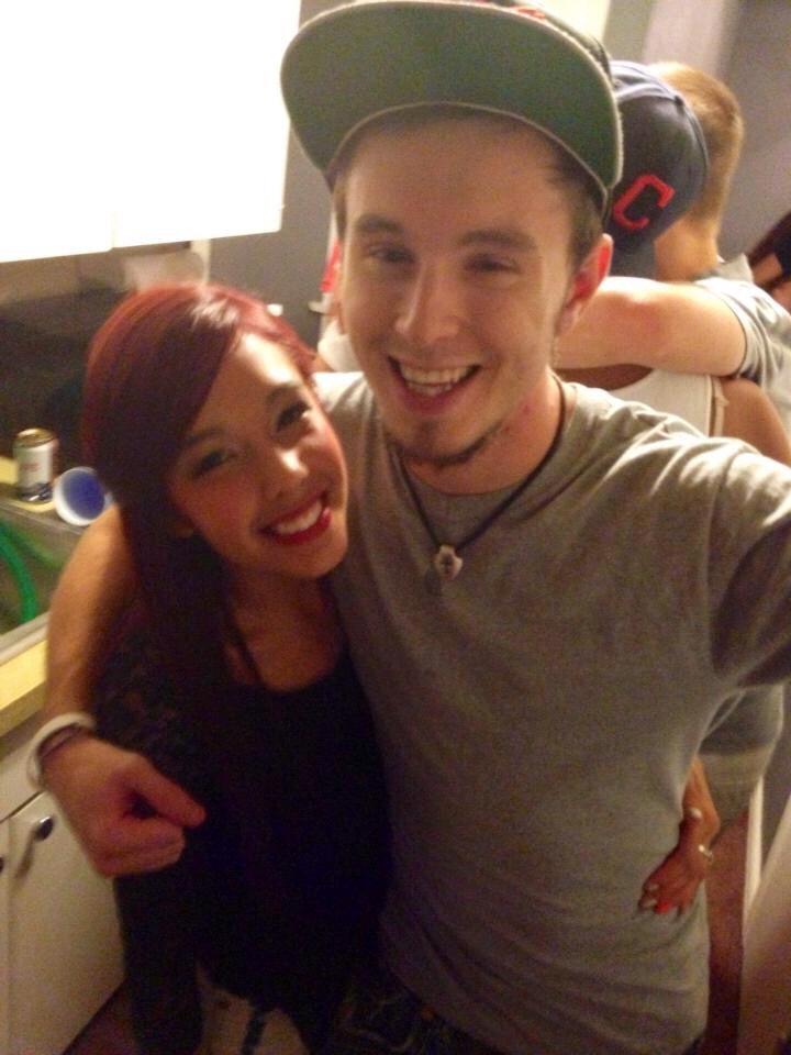 Our first picture together— August 2013