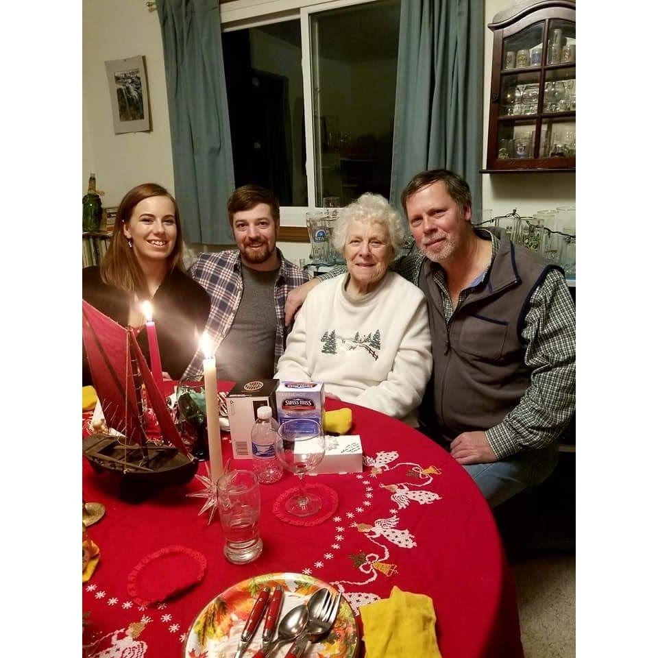 First holiday visiting Chloe's family in Akron