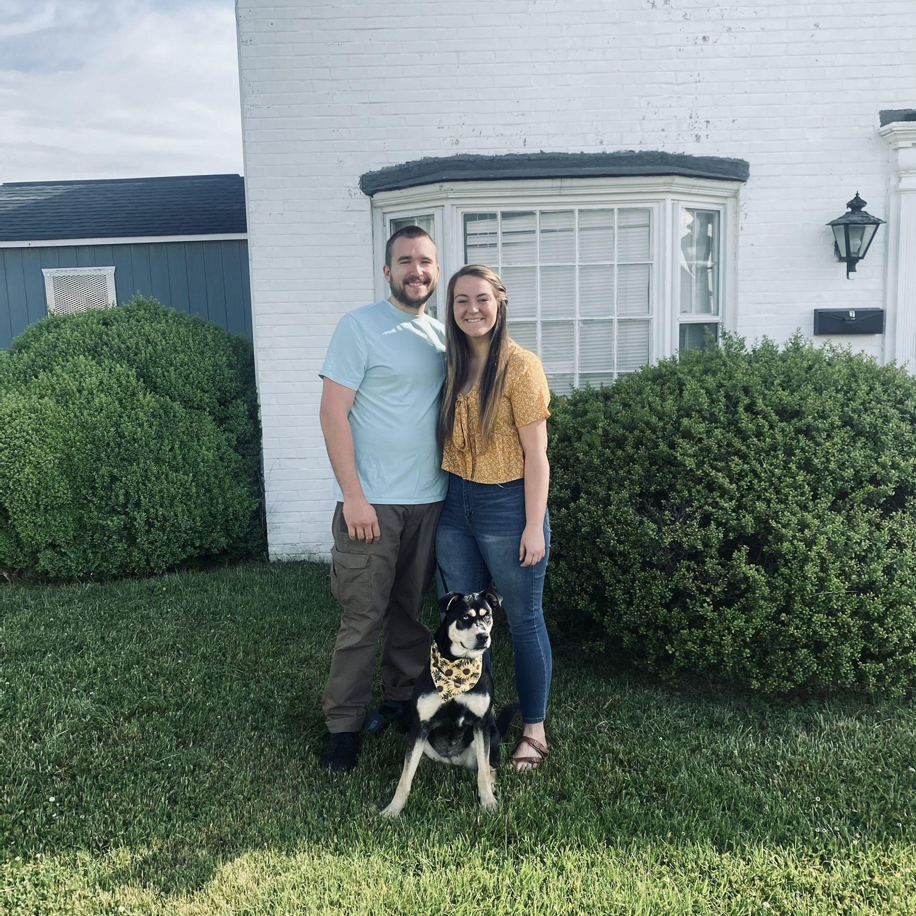 Our first apartment together!