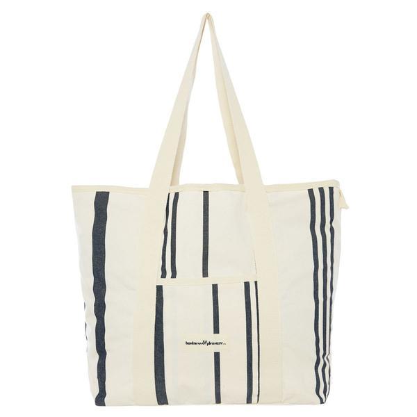 The Beach Bag - Vintage Black Stripe