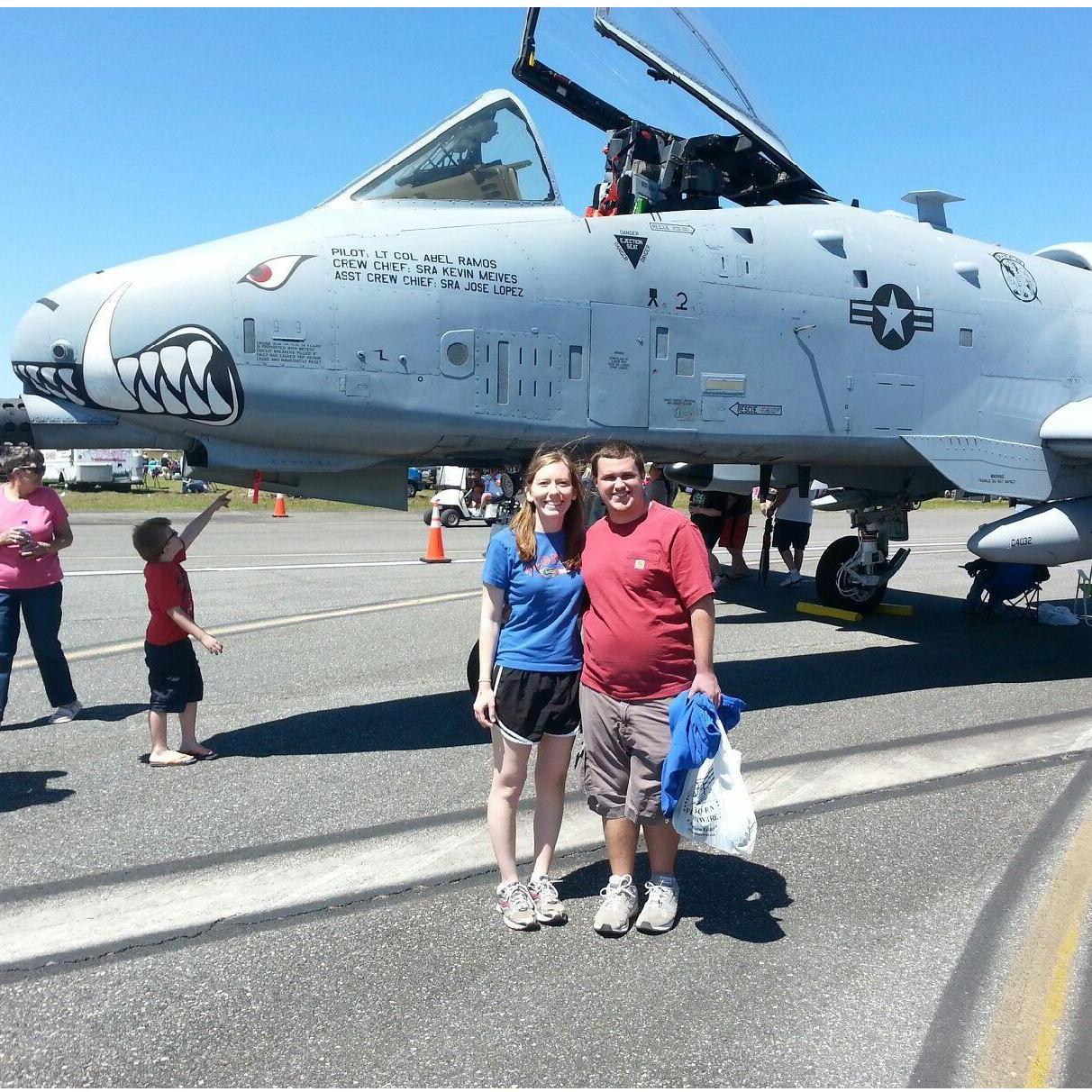 At an Air Show!