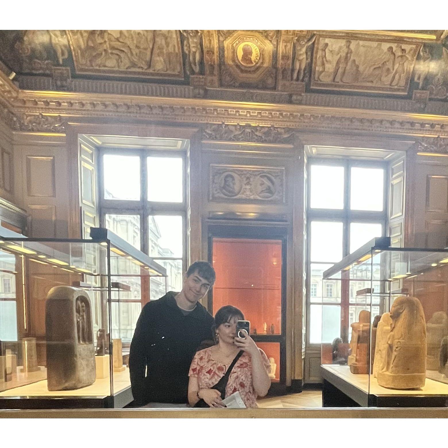 The Louvre in Paris, France - 2024