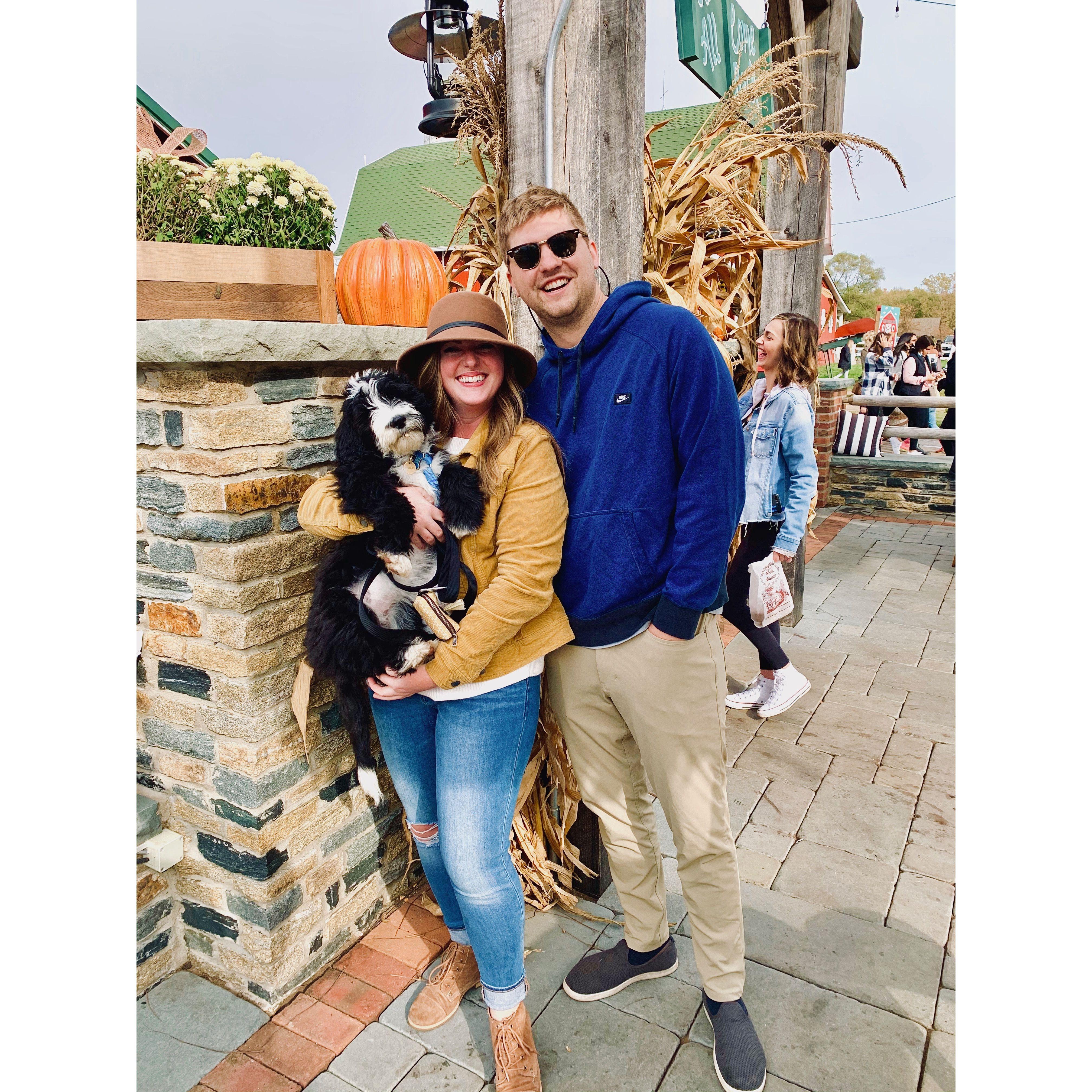 First family photo with Phoebe!