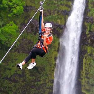 Zipline and Waterfall Adventure