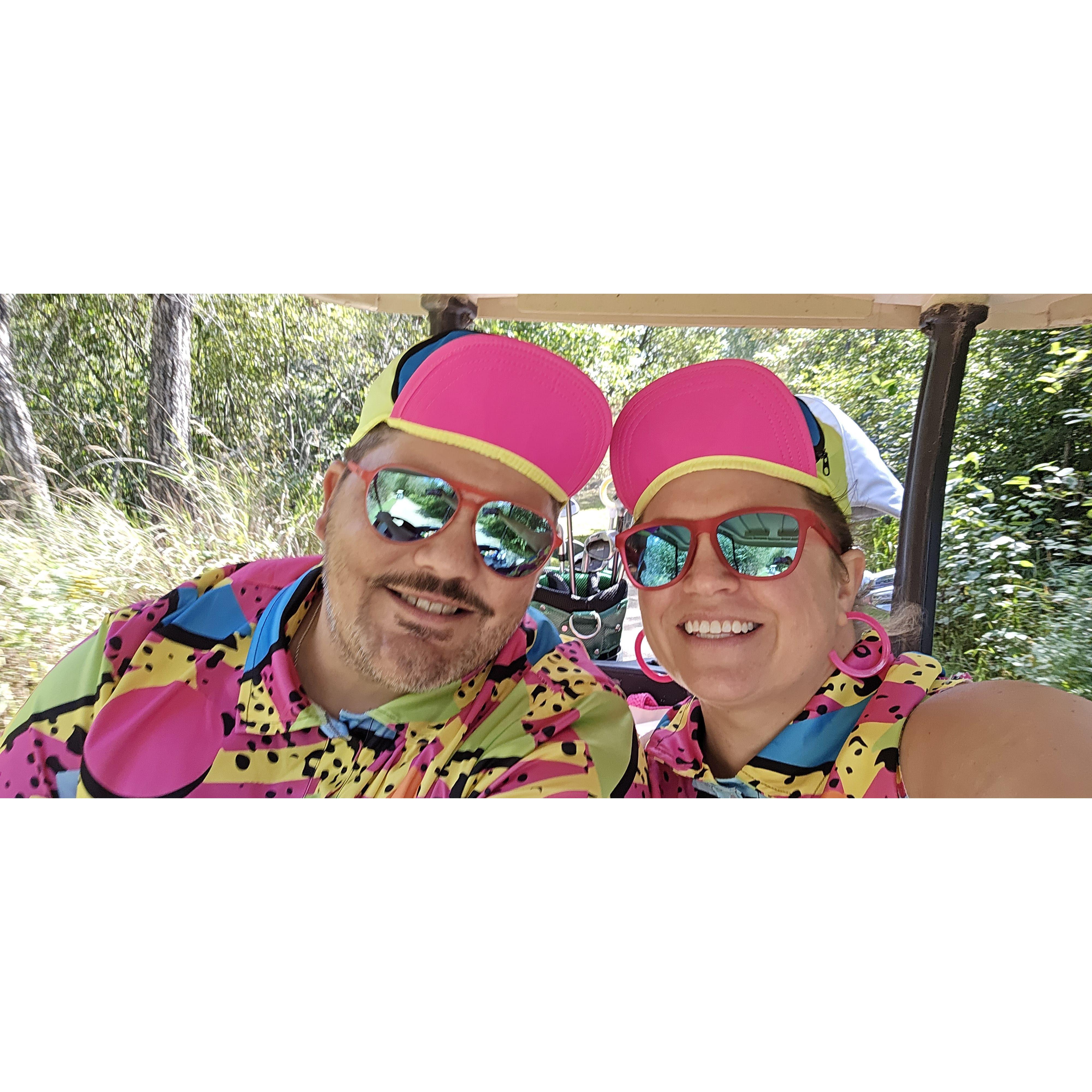 Neon Siblings’ Day up at Sugar Lake Lodge.  Tony fits right in with the Jechort crew.