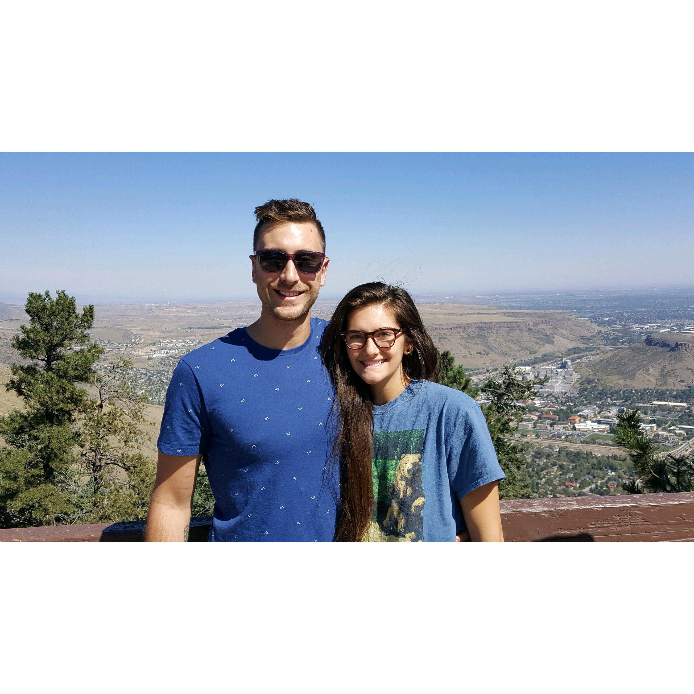 September 2018 in Golden, CO
During a trip for Blake (Chad's cousin) and Holly's wedding