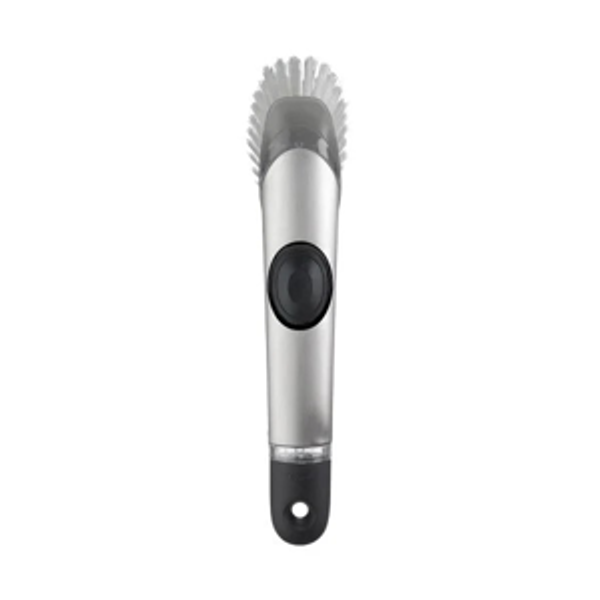 SteeL Soap Dispensing Dish Brush